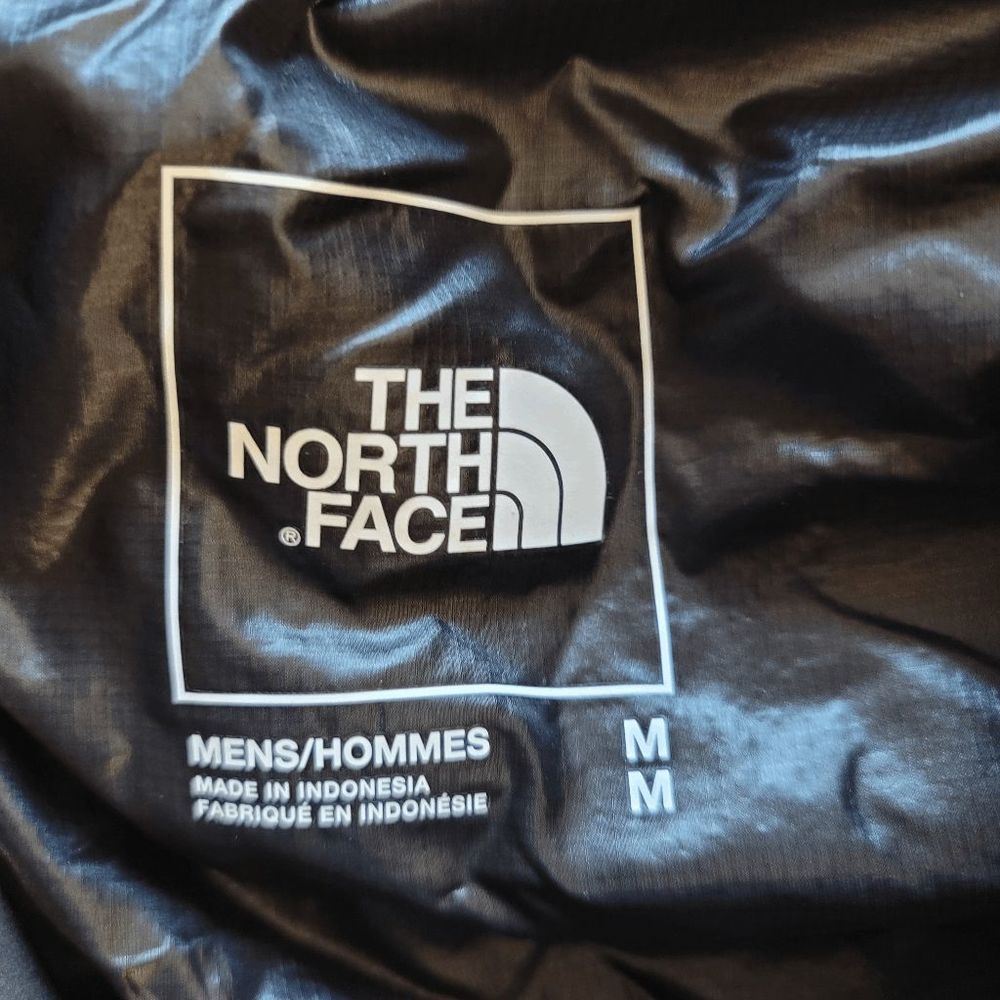 The north face mens  winter warm jacket black light weight size M - Picture 4 of 8